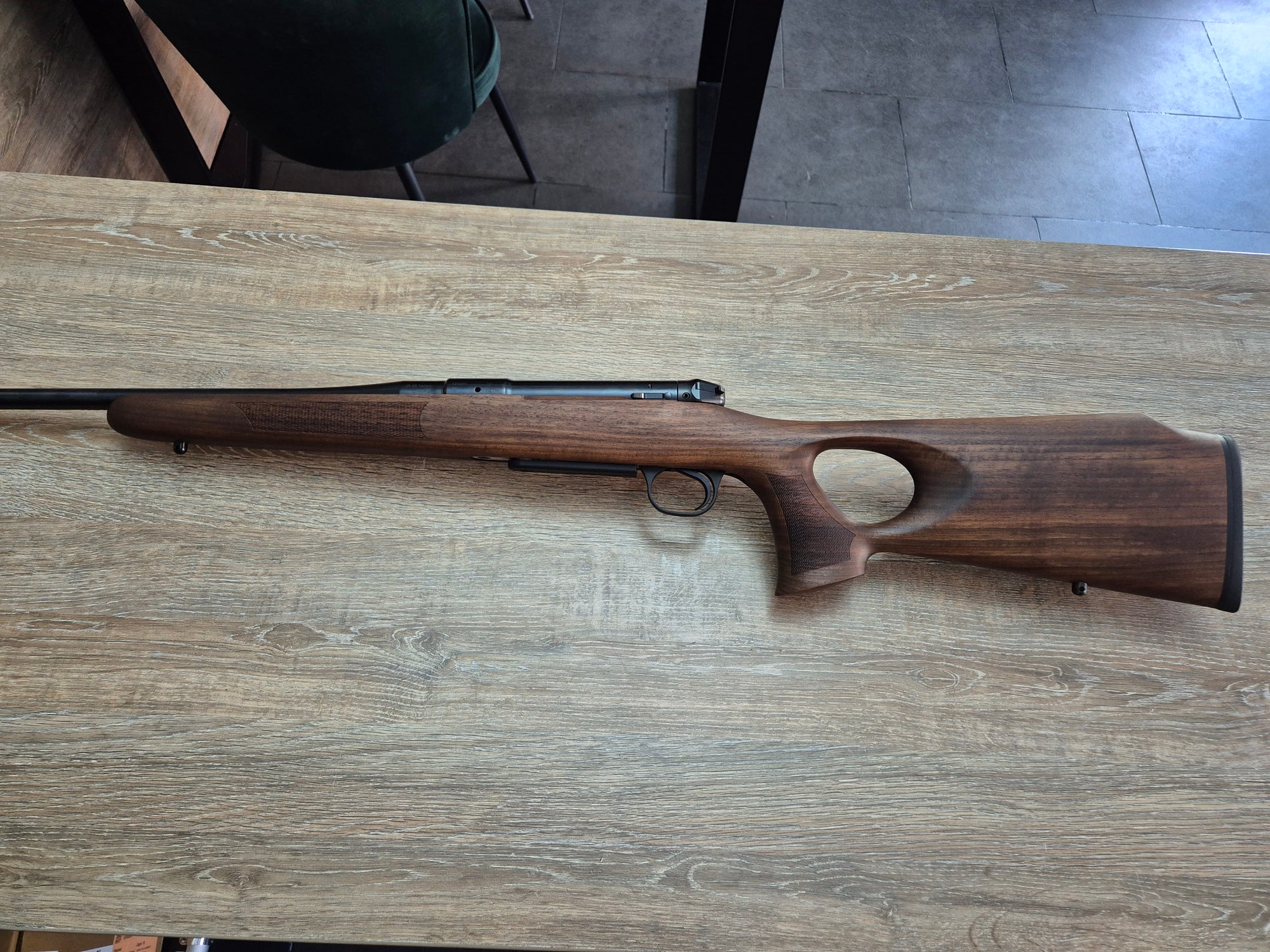 Carabina Heym SR30 Ranger-T cal 30-06, 55cm, inchidere liniara, pat lemn