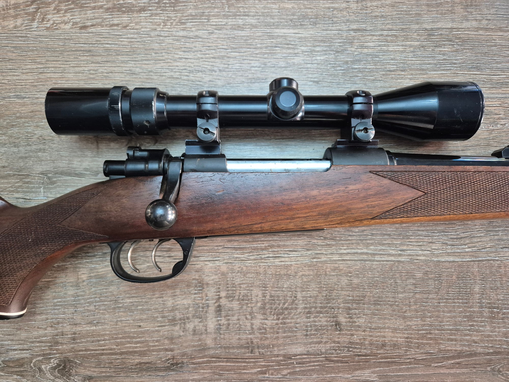 Carabina Mars 98, cal 7x64, teava 61cm, luneta 3-9x42