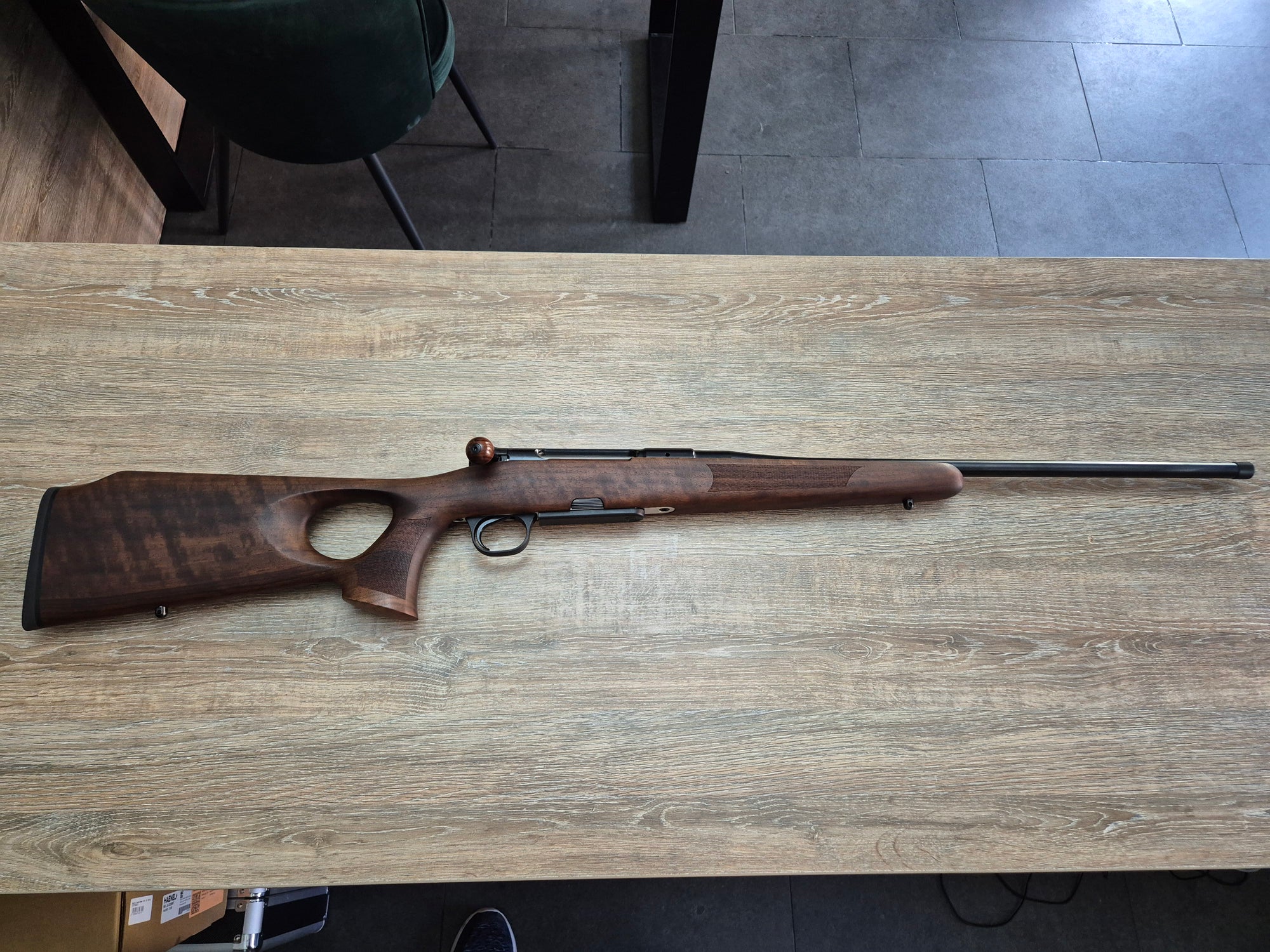 Carabina Heym SR30 Ranger-T cal 30-06, 55cm, inchidere liniara, pat lemn