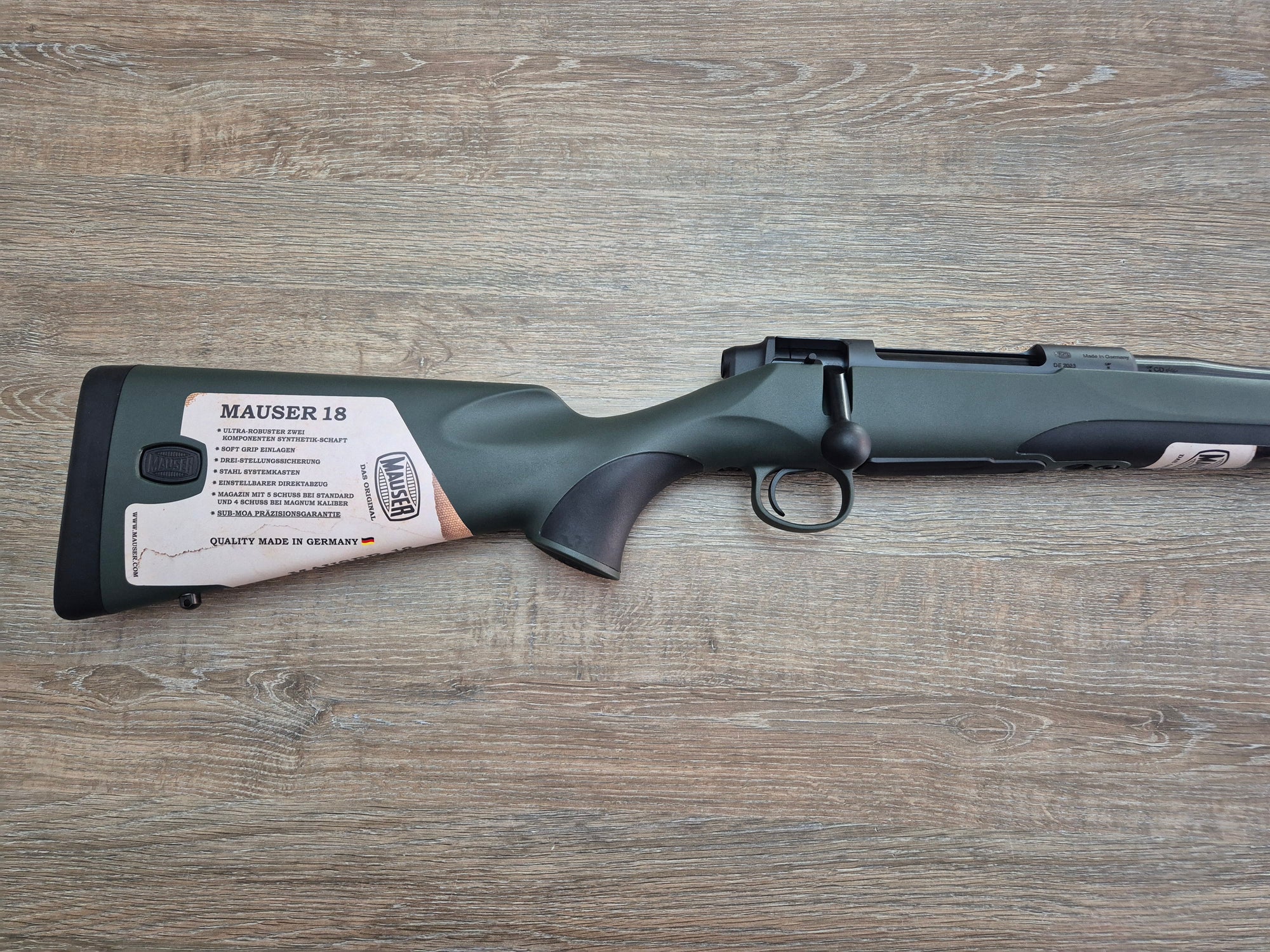 Carabina Mauser M18 Waldjagd, cal 243 win, 51cm