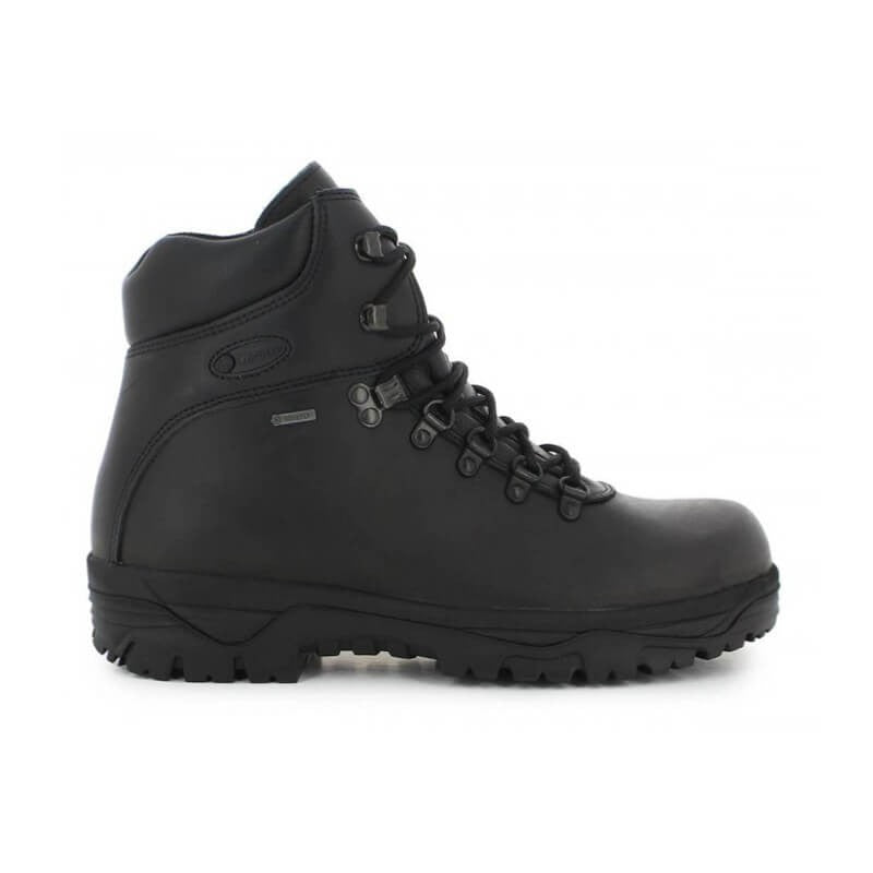 Bocanci CHIRUCA Urales, Gore-Tex, talpa Vibram, piele neagra, impermeabili