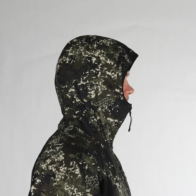 Jacheta Alaska Chaser Stretch, camuflaj, usoara, rezistenta la apa