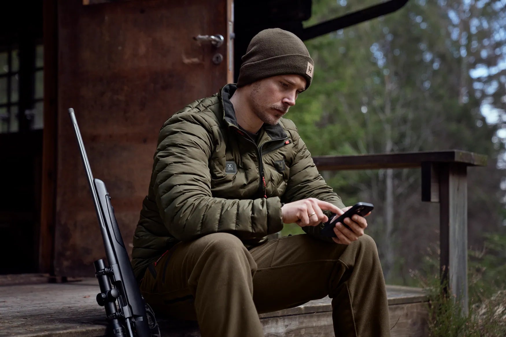 Geaca Harkila Clim8 Insulated, control automat al temperaturii