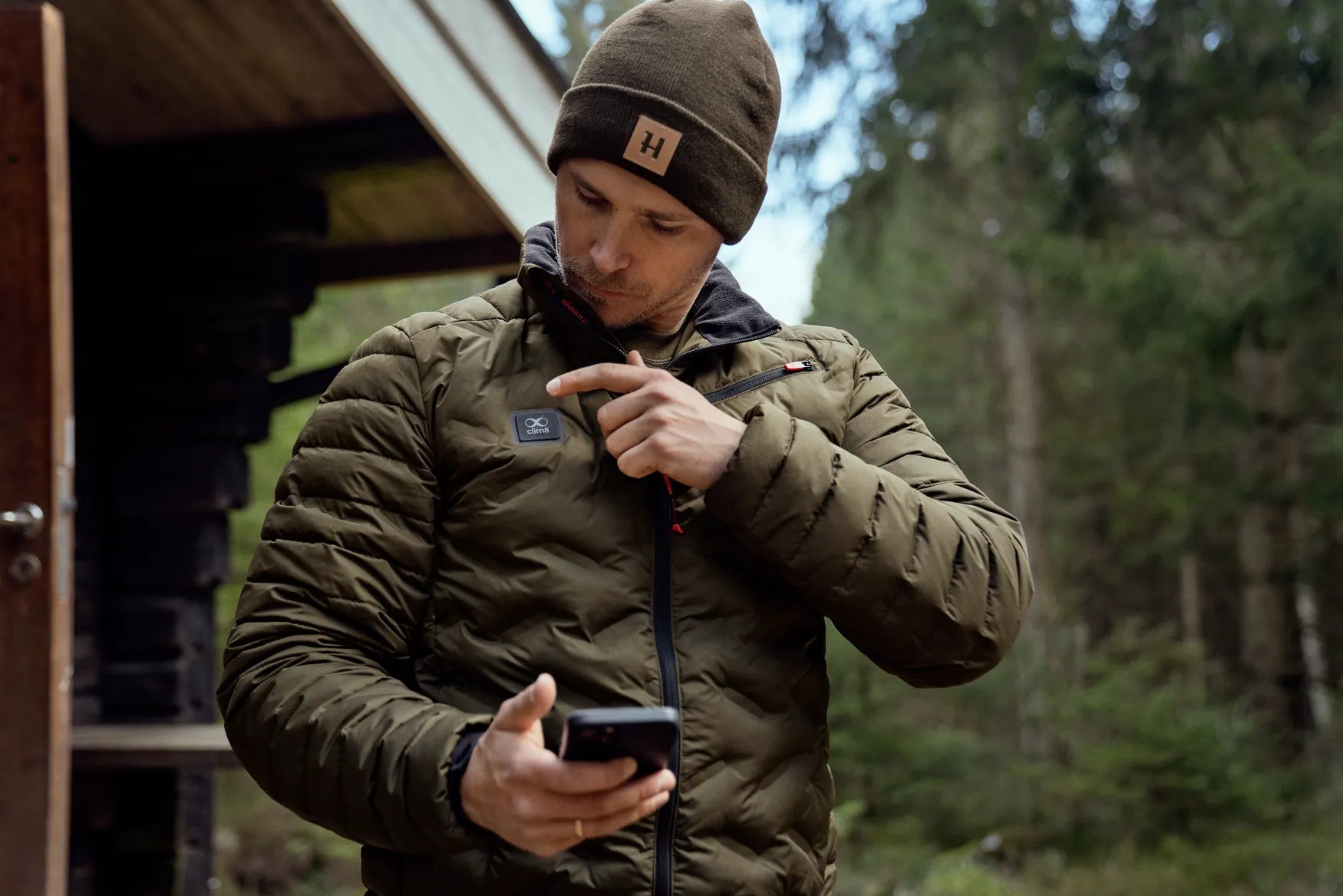 Geaca Harkila Clim8 Insulated, control automat al temperaturii
