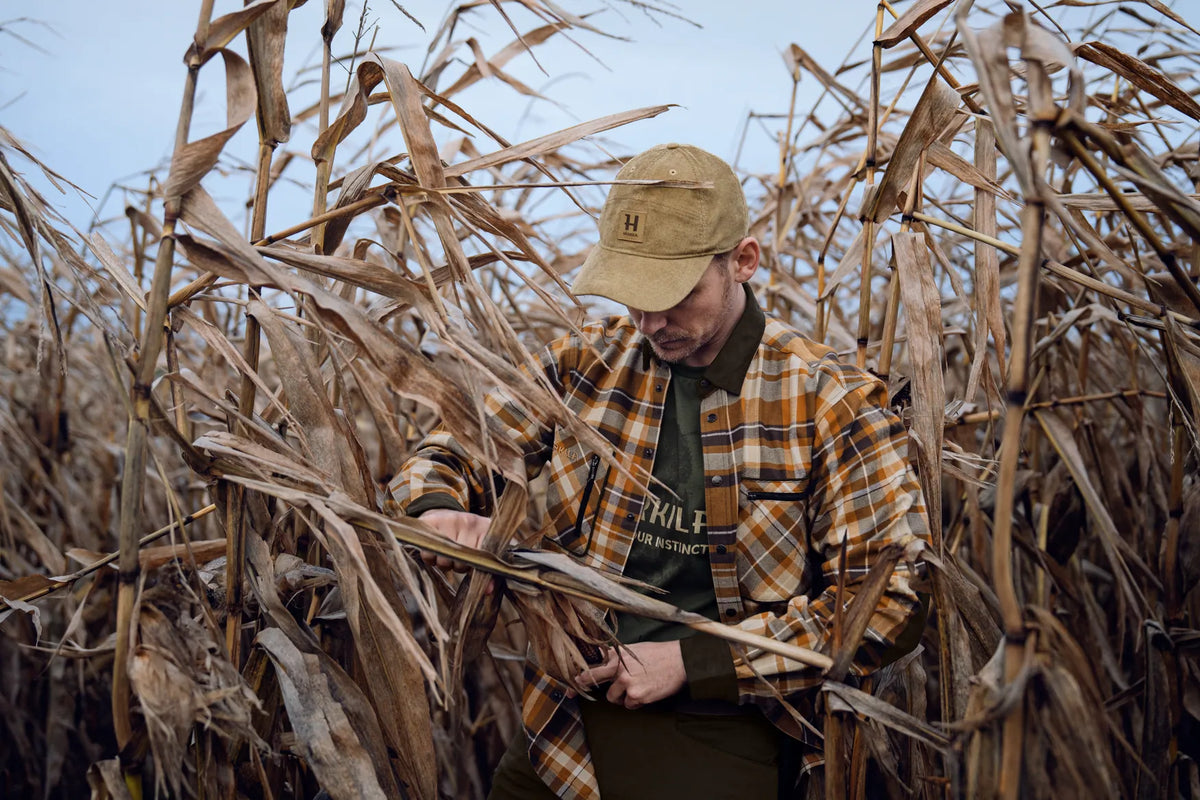Camasa Harkila Pajala shirt Cornstalk check