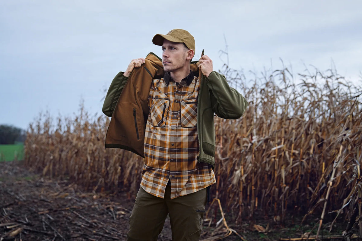 Camasa Harkila Pajala shirt Cornstalk check