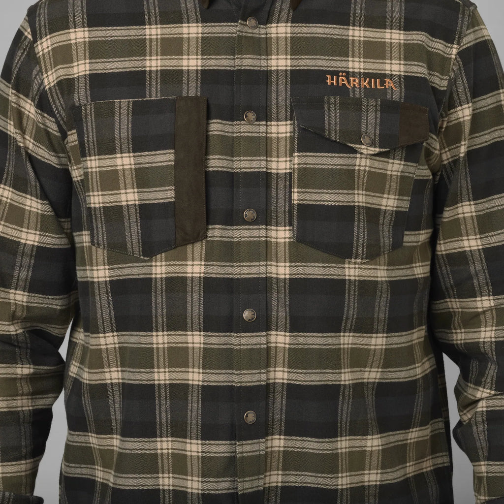 Camasa Harkila Aivak L/S shirt Olive