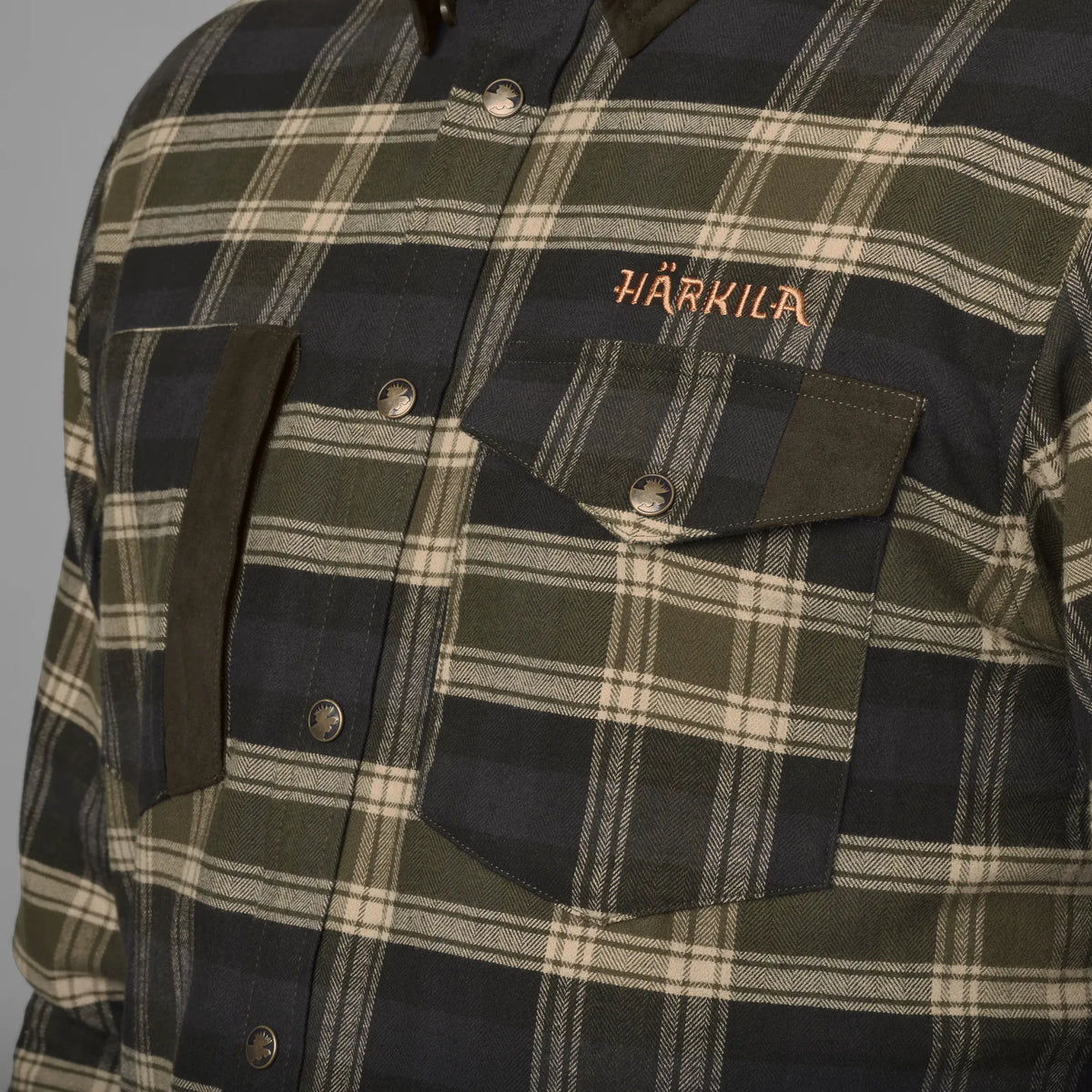 Camasa Harkila Aivak L/S shirt Olive