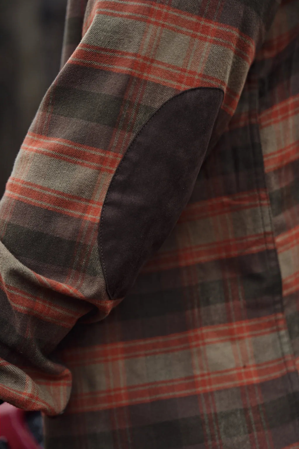 Camasa Harkila Aivak L/S shirt Autumn orange check