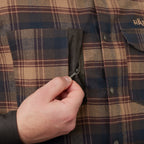 Camasa Harkila Aivak L/S, Burgundy