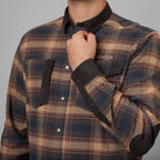 Camasa Harkila Aivak L/S, Burgundy