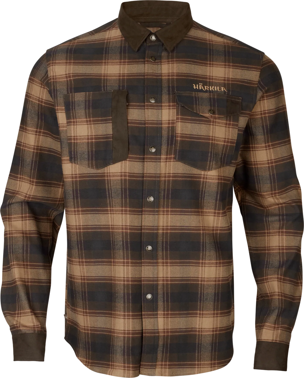 Camasa Harkila Aivak L/S, Burgundy