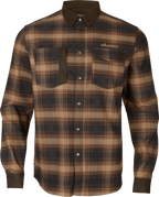 Camasa Harkila Aivak L/S, Burgundy