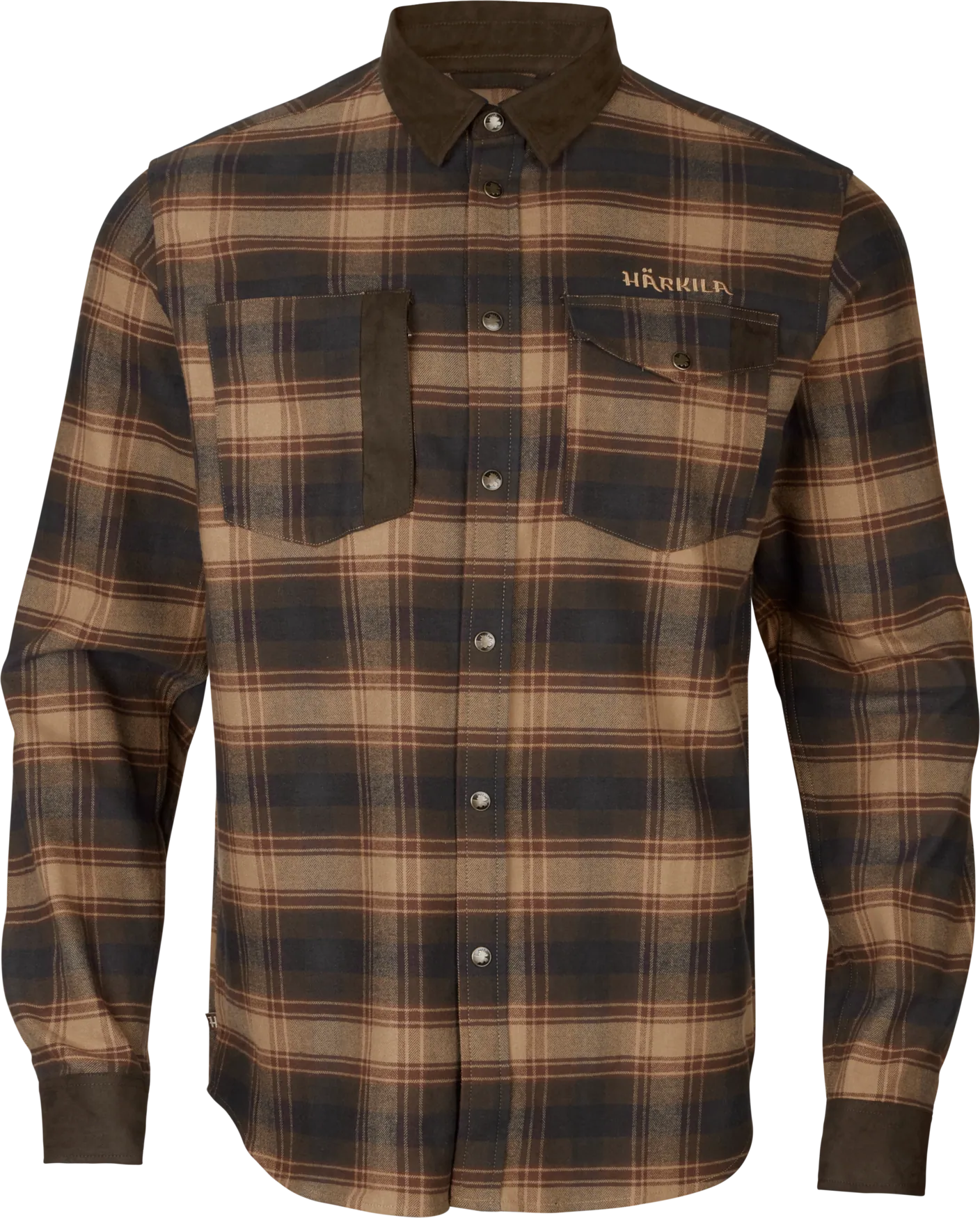 Camasa Harkila Aivak L/S, Burgundy