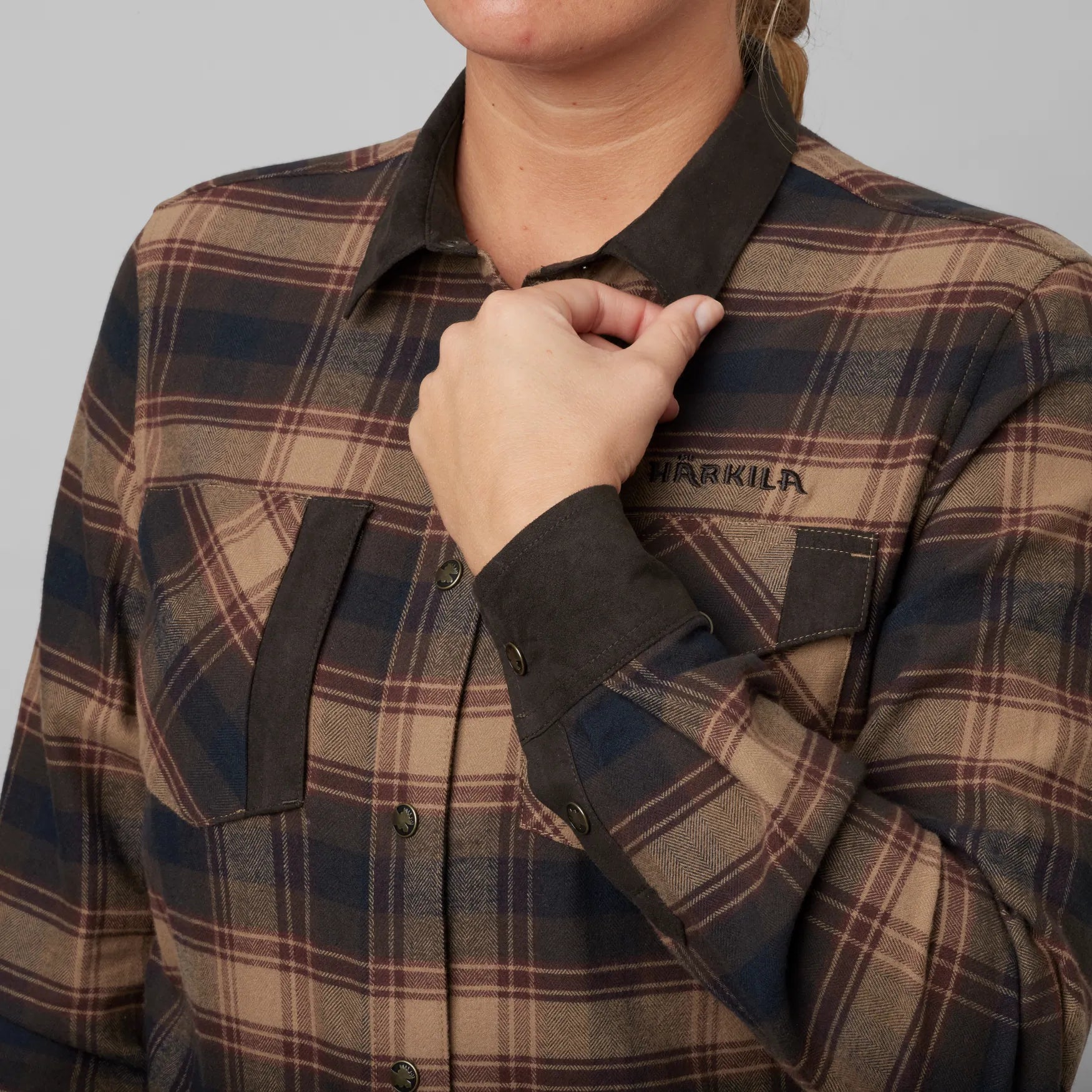 Camasa Dama Harkila Aivak, Burgundy