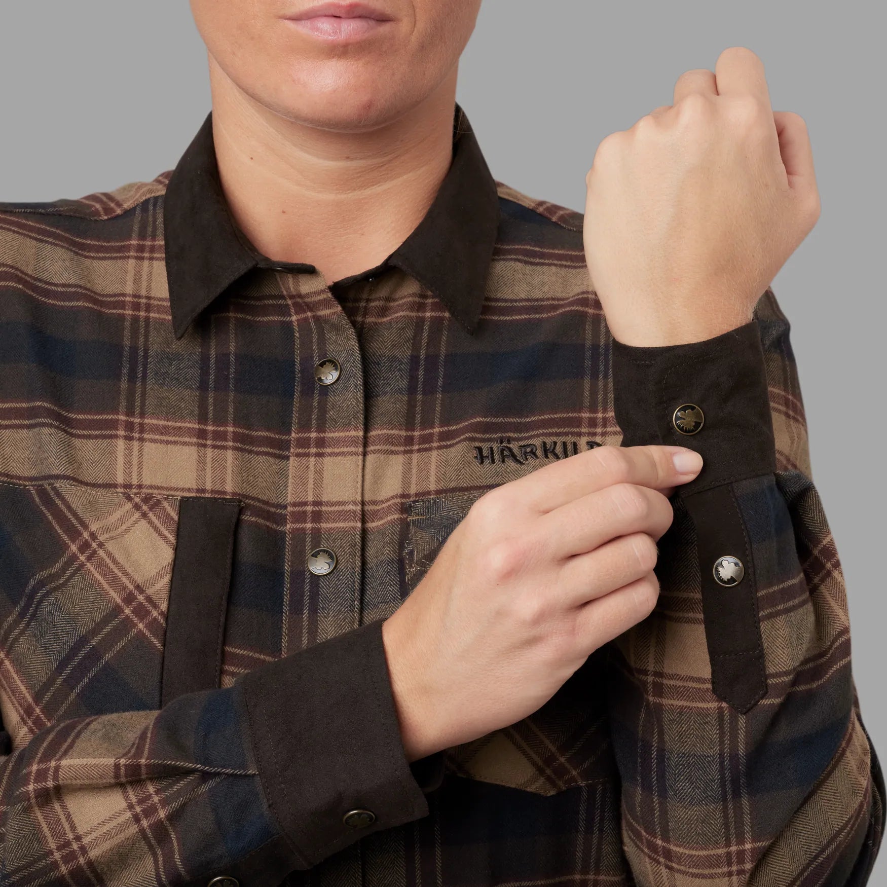 Camasa Dama Harkila Aivak, Burgundy