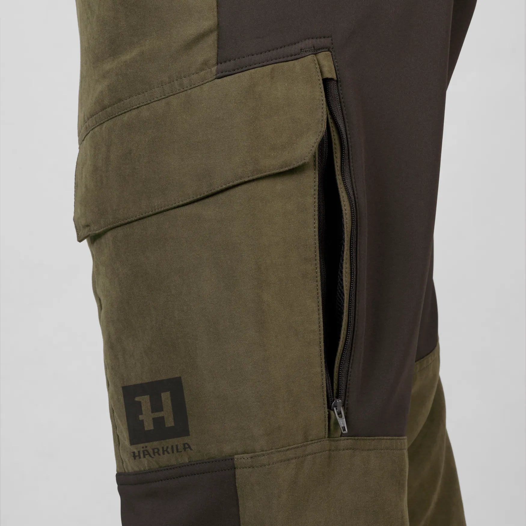 Pantaloni Härkila Scandinavian, Dark Olive/Willow Green