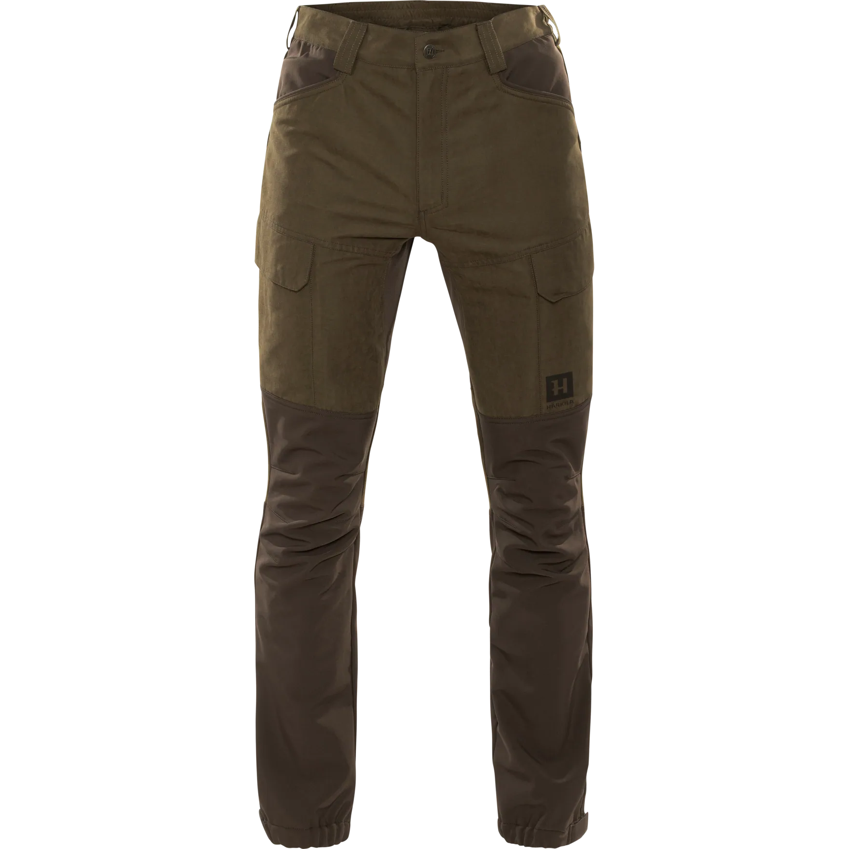 Pantaloni Härkila Scandinavian, Willow Green/Deep Brown