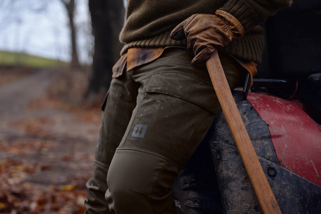 Pantaloni Harkila Scandinavian trousers Shadow brown/Deep brown