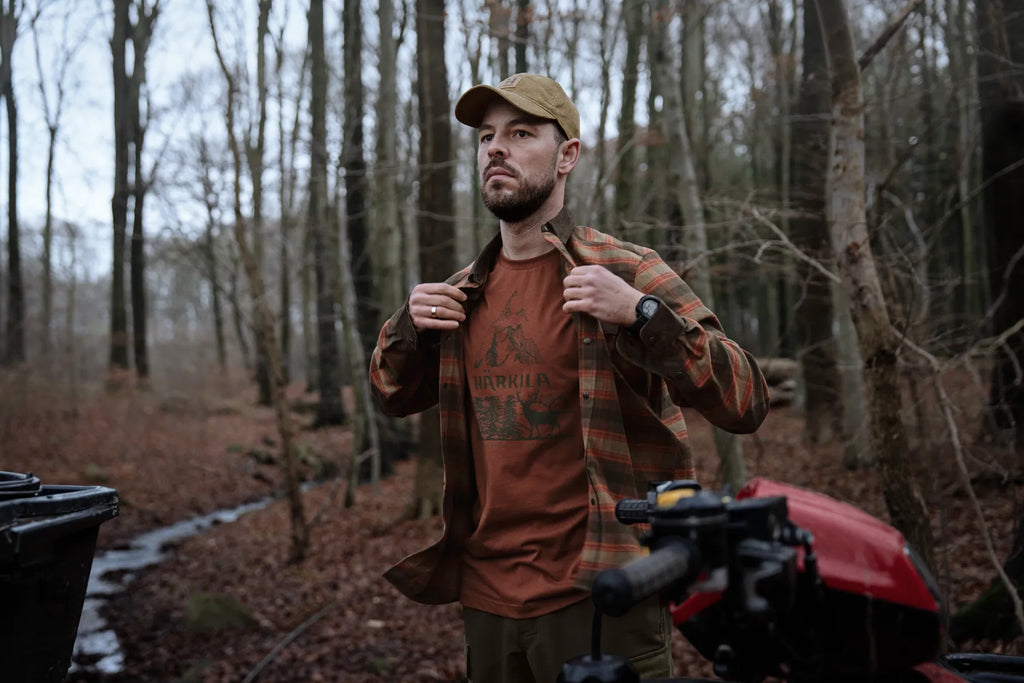 Tricou Harkila Nature ,Autumn orange