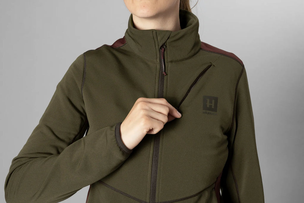 Fleece Dama Harkila Oda,Willow Green
