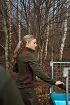 Fleece Dama Harkila Oda,Willow Green