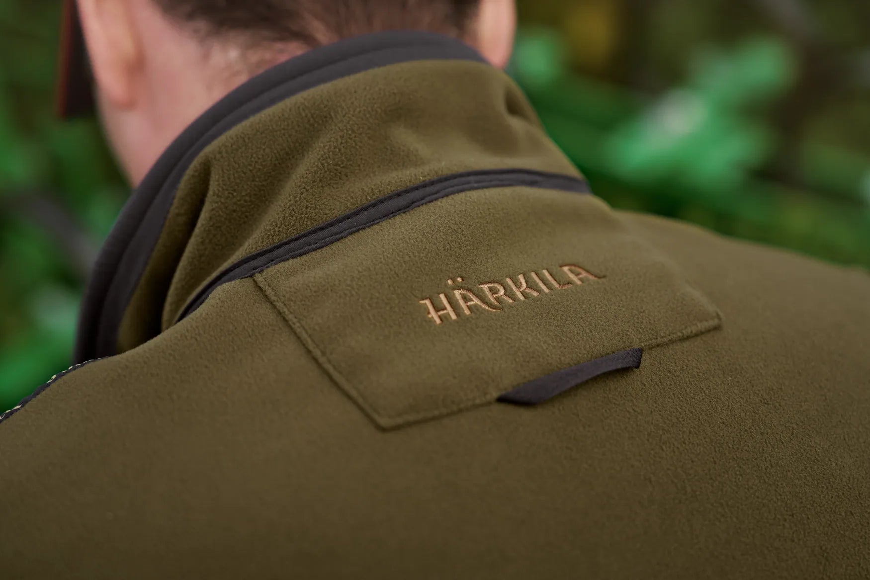 Jacheta Härkila Kamko Fleece, reversibila, impermeabila, Brown/Red