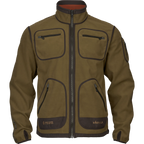 Jacheta Harkila Kamko Fleece, reversibila, Dark olive/Arabian spice