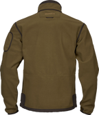 Jacheta Harkila Kamko Fleece, reversibila, Dark olive/Arabian spice