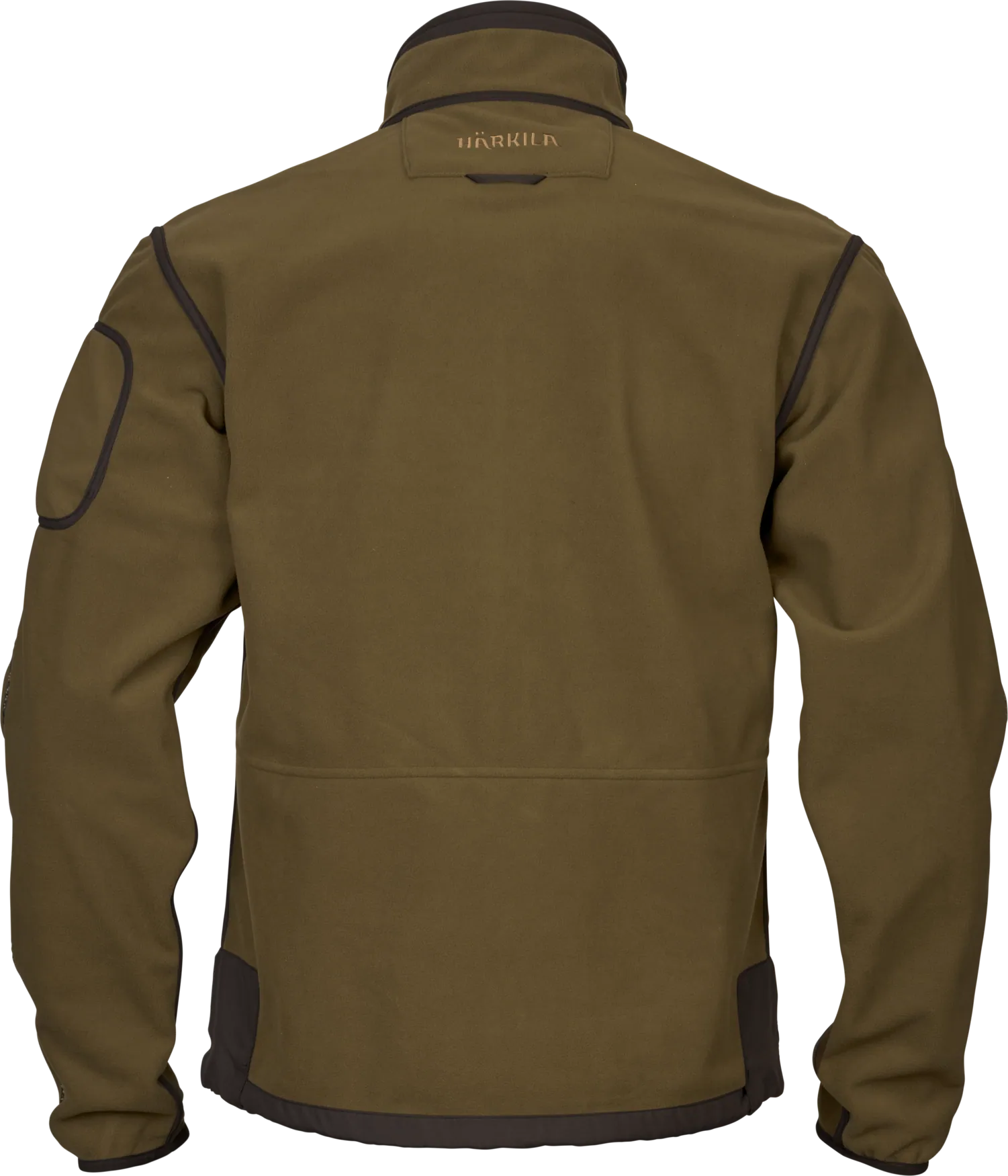 Jacheta Harkila Kamko Fleece, reversibila, Dark olive/Arabian spice