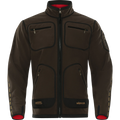 Jacheta Harkila Kamko Fleece, reversibila, Brown/Red