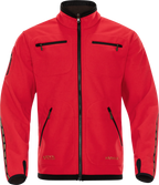 Jacheta Harkila Kamko Fleece, reversibila, Brown/Red