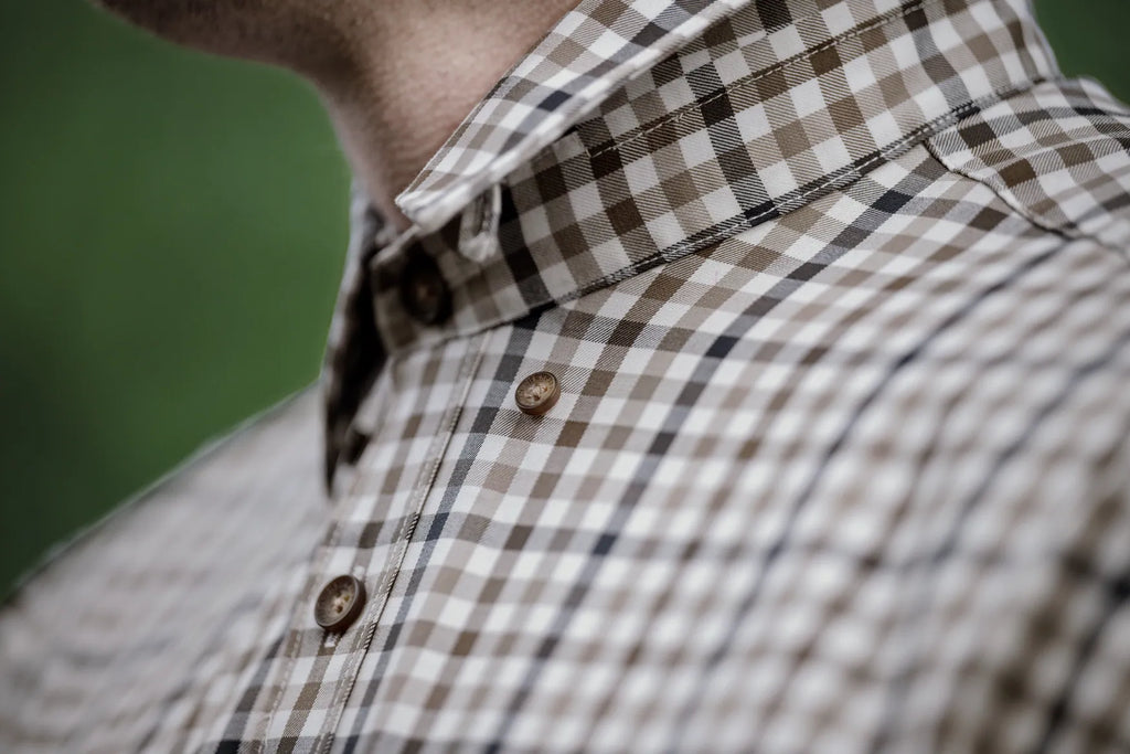Camasa Harkila Milford shirt Blue/Beige check