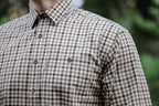 Camasa Harkila Milford shirt Blue/Beige check