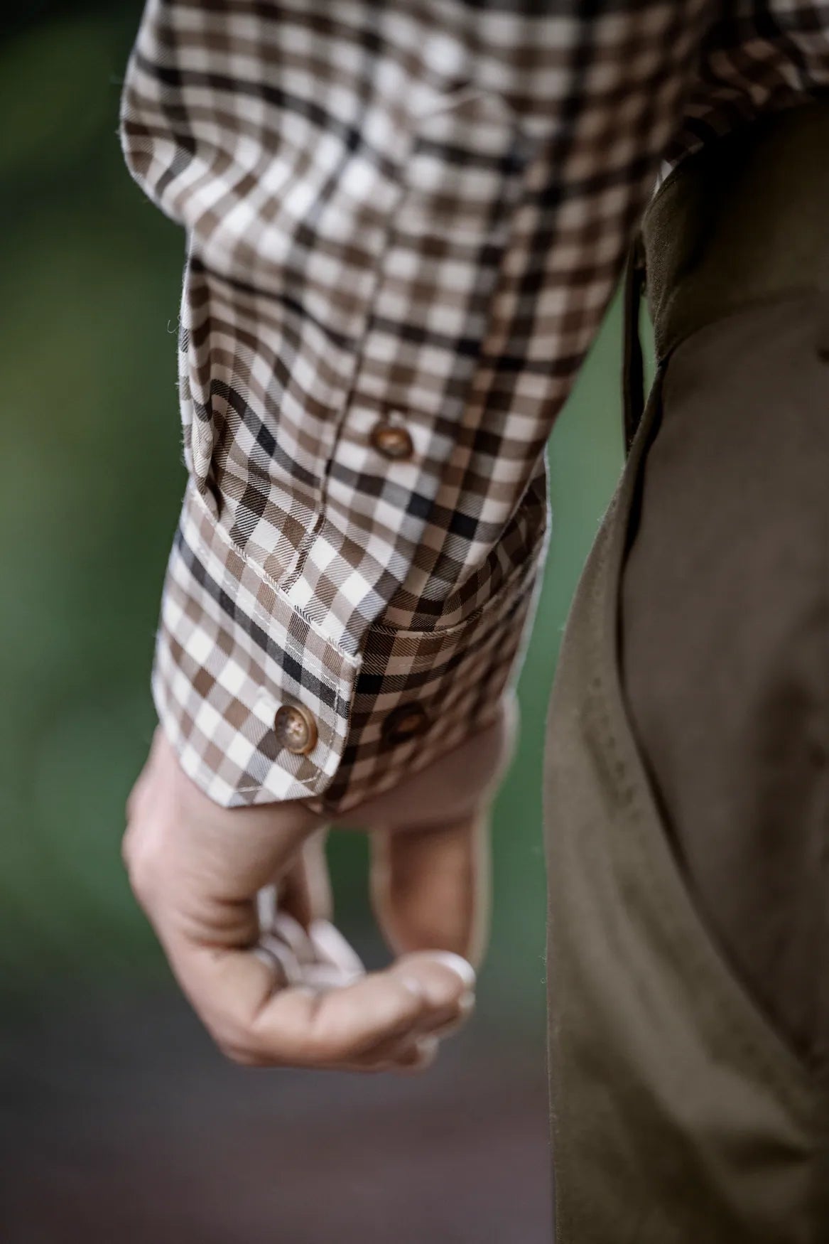 Camasa Harkila Milford shirt Blue/Beige check