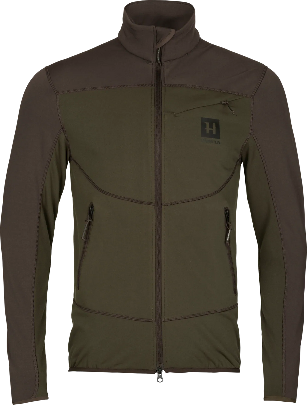 Jacheta Härkila Olaf fleece, Willow Green/Shadow Grey