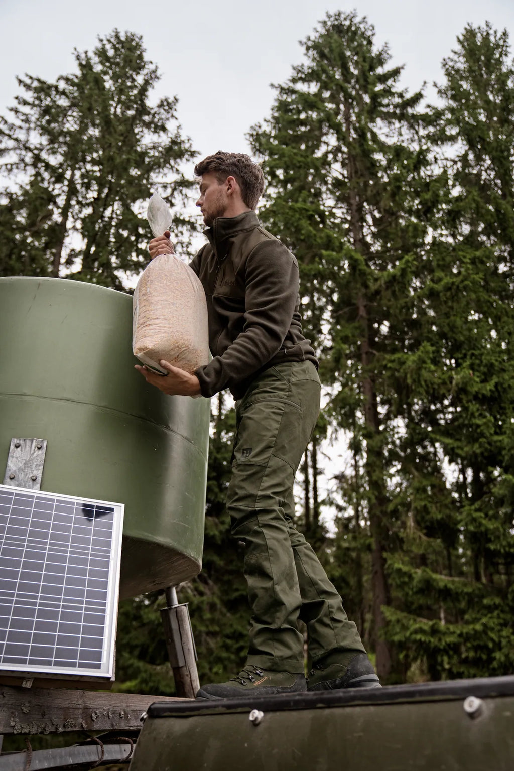 Jacheta Härkila Fjell Fleece, Shadow Brown