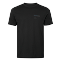 Tricou Harkila logo band,Anthracite/sea blue