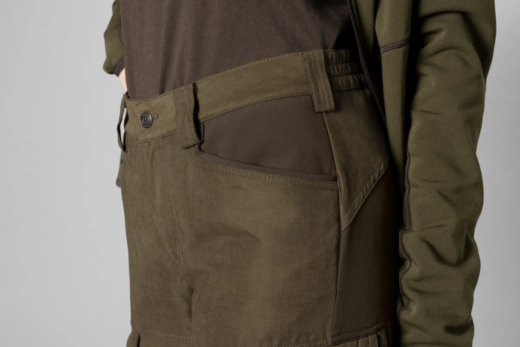 Pantaloni Dama Harkila Scandinavian, Willow green/Deep brown