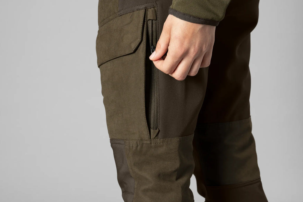 Pantaloni Dama Harkila Scandinavian, Willow green/Deep brown