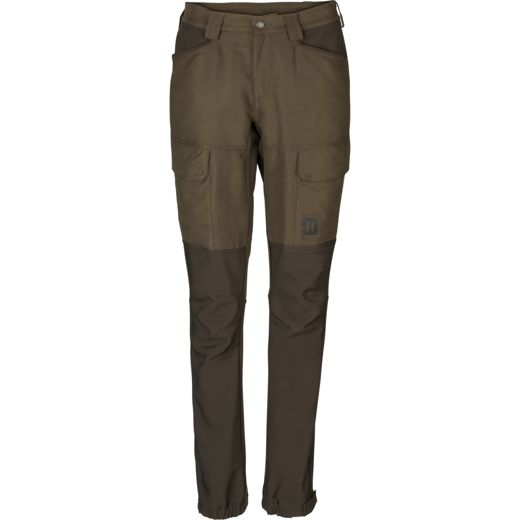 Pantaloni Dama Harkila Scandinavian, Willow green/Deep brown