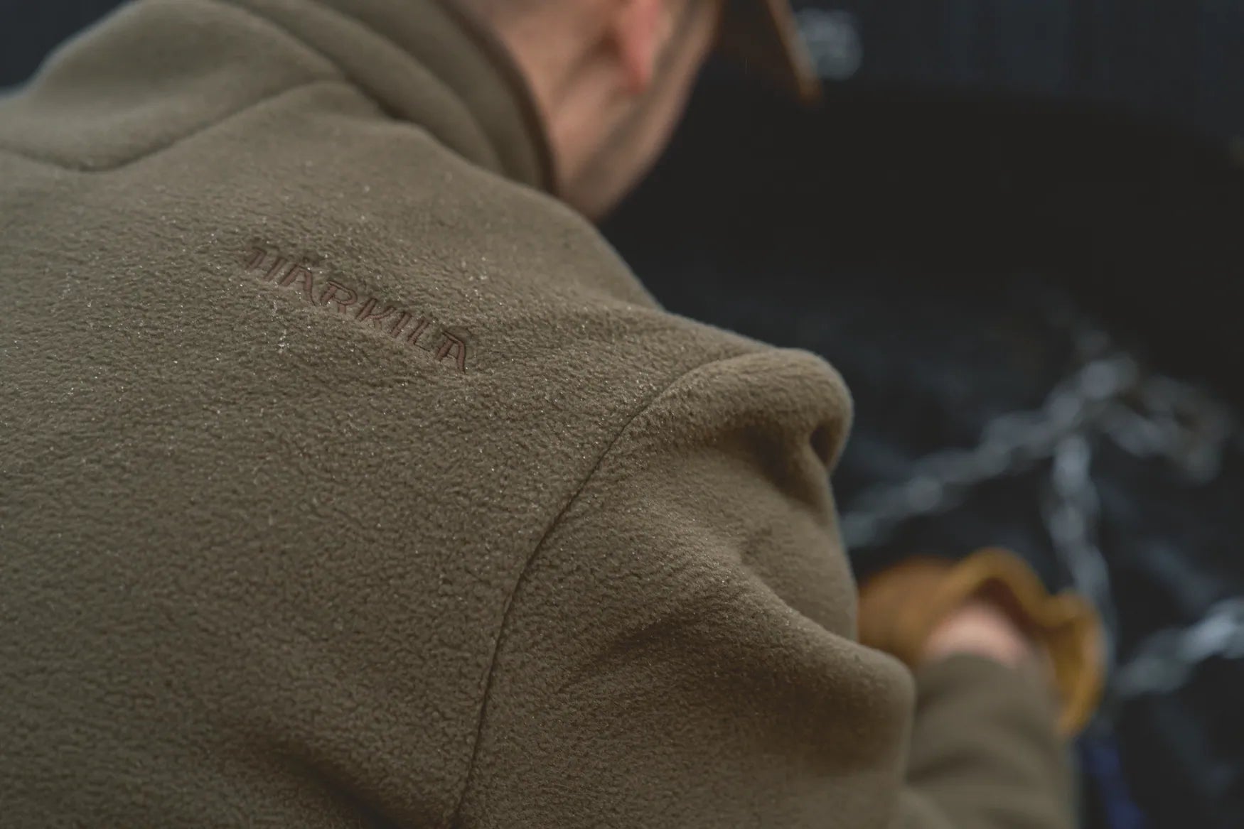 Jacheta Härkila Torsby fleece, Willow Green