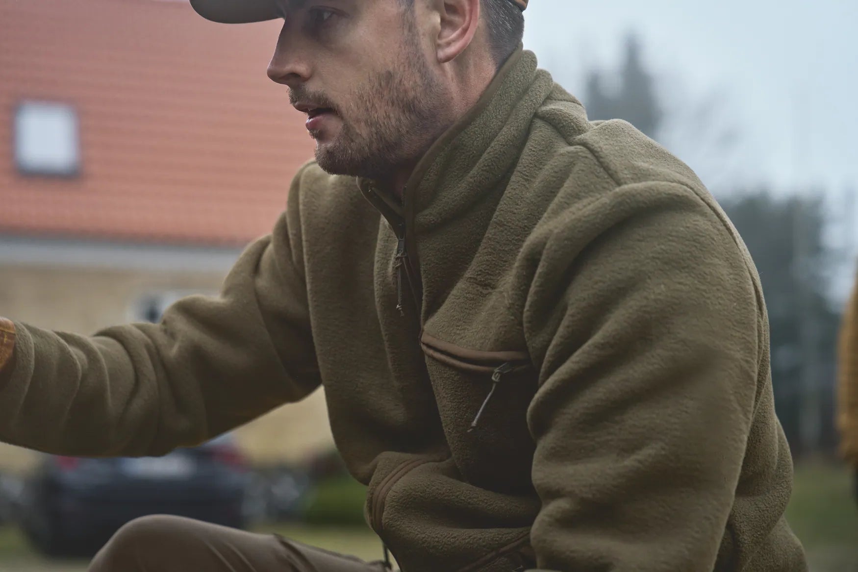 Jacheta Härkila Torsby fleece, Willow Green