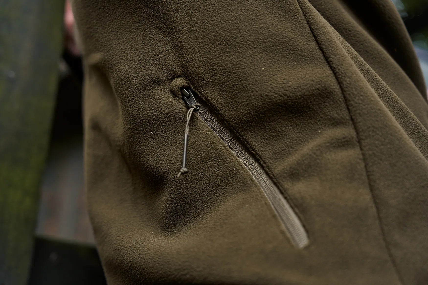 Vesta Härkila Fjell fleece, Hunting Green/Willow Green