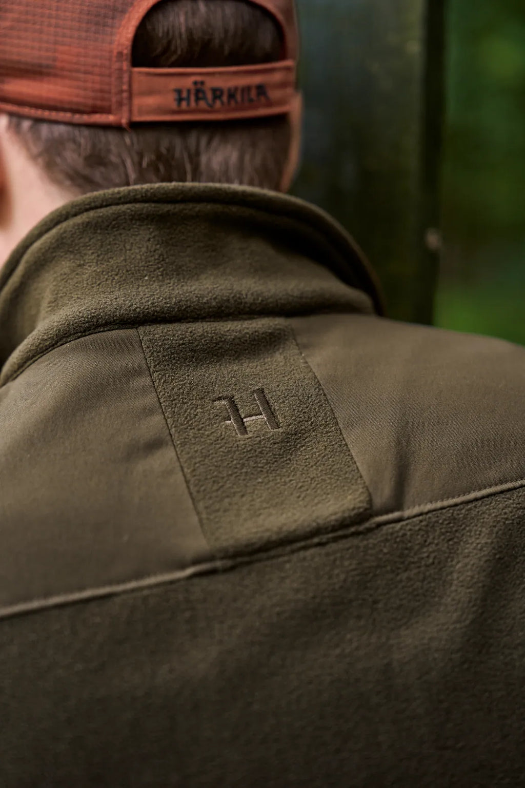 Vesta Härkila Fjell fleece, Hunting Green/Willow Green