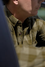 Camasa Harkila Scandinavian, Dark Olive Check