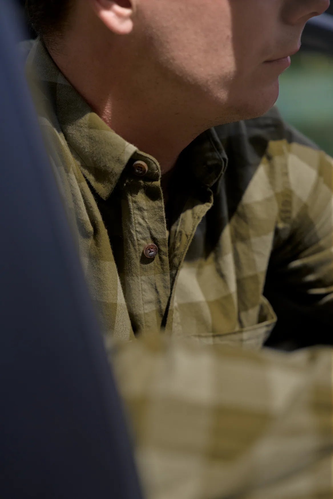 Camasa Harkila Scandinavian, Dark Olive Check