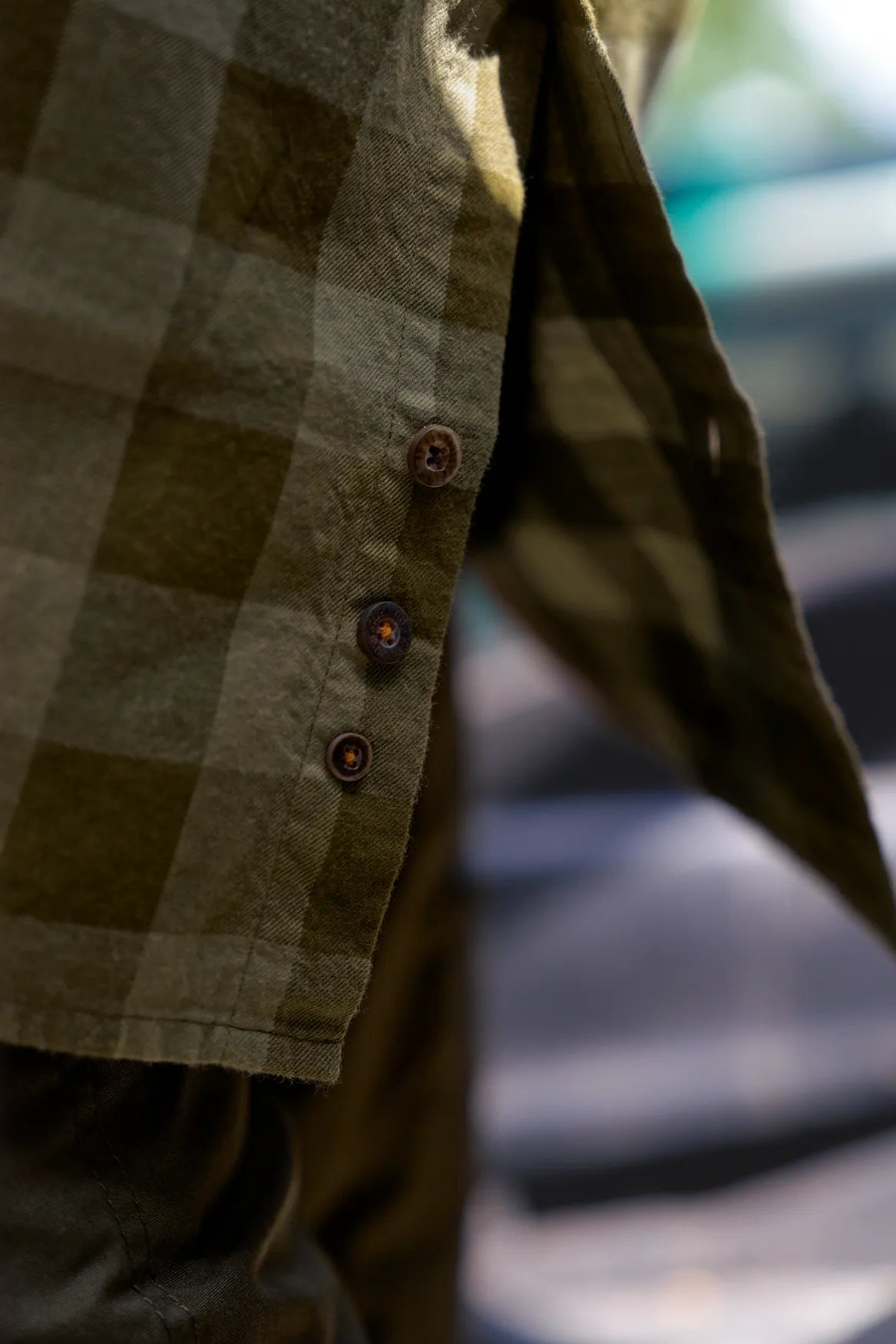 Camasa Harkila Scandinavian, Dark Olive Check