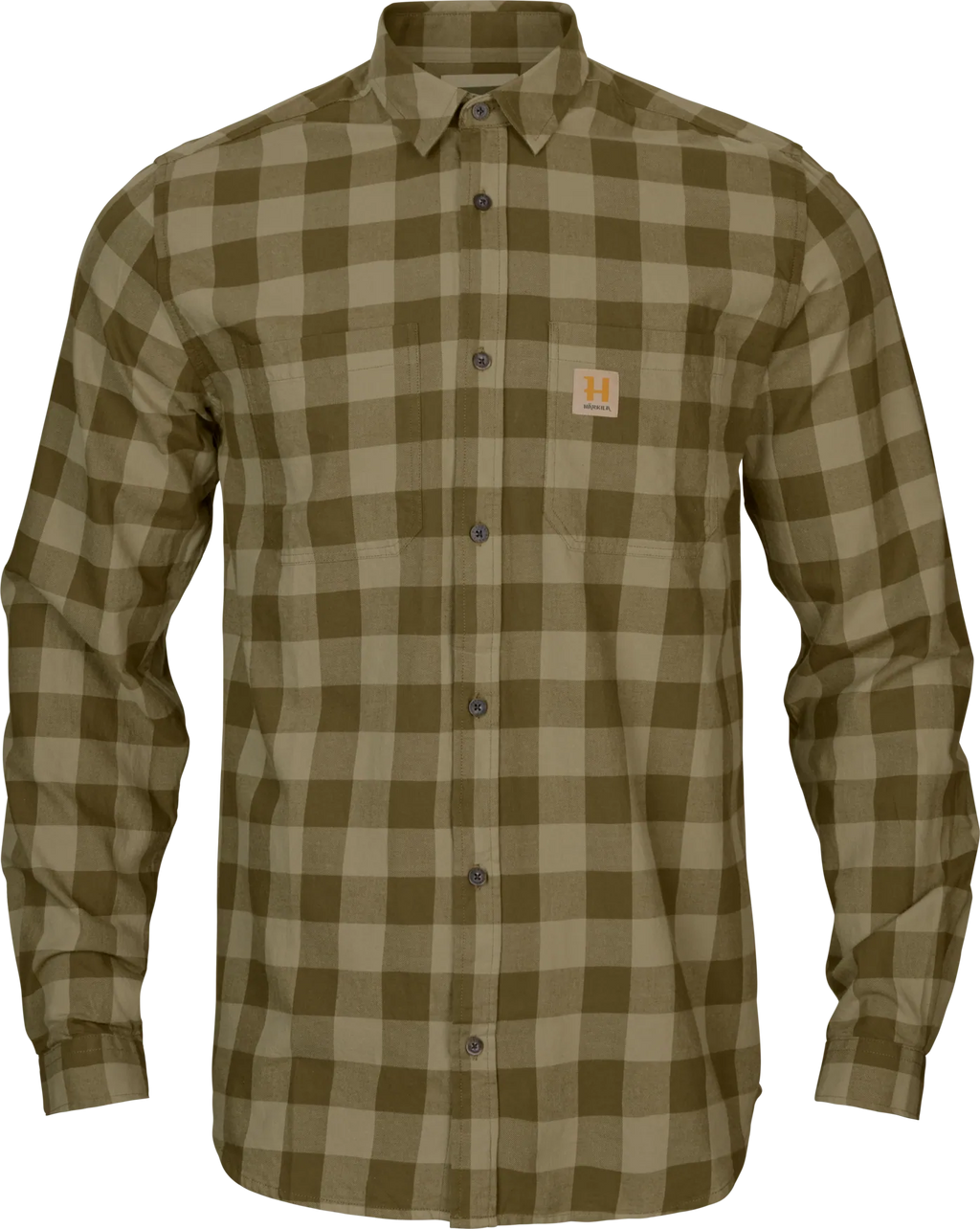 Camasa Harkila Scandinavian, Dark Olive Check