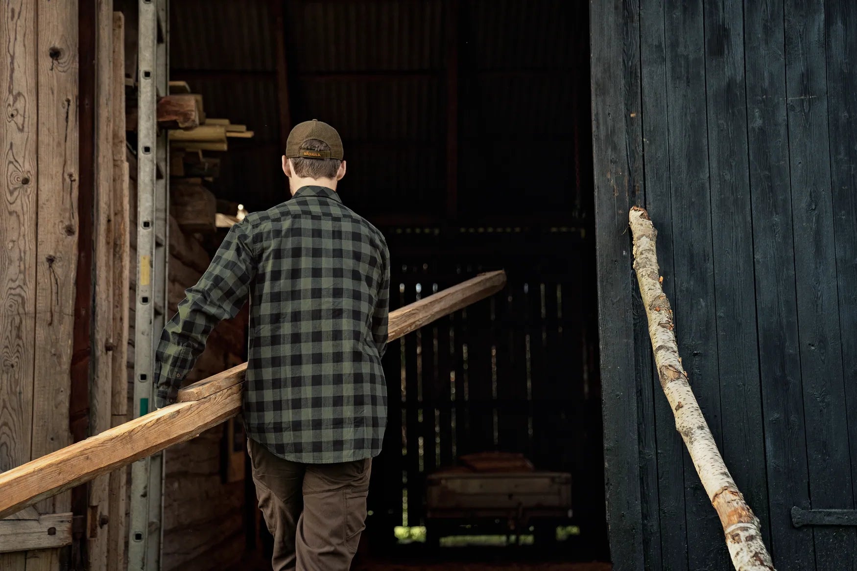 Camasa Harkila Scandinavian, Green Check